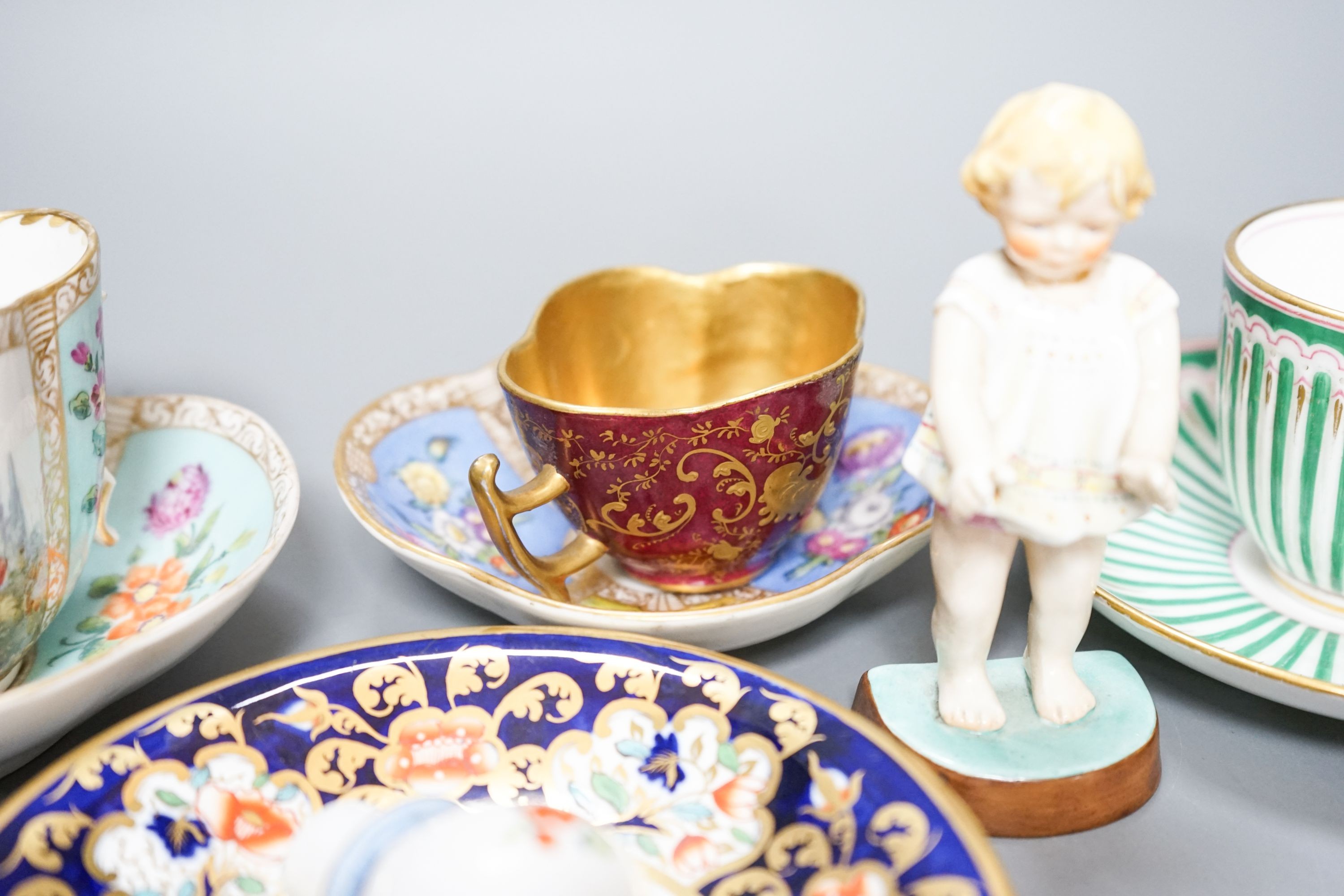 A quantity of mixed 19th and 20th century European ceramics